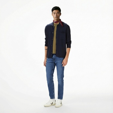  Tommy Hilfiger Core Essential Erkek Lacivert Hırka