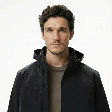  Calvin Klein Tech Hooded City Erkek Siyah Mont