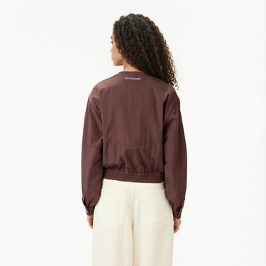  Les Benjamins Bomber 001 Kadın Kahverengi Ceket