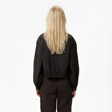  Les Benjamins Bomber 008 Kadın Siyah Ceket
