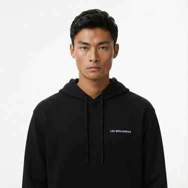  Les Benjamins 009 Erkek Siyah Sweatshirt