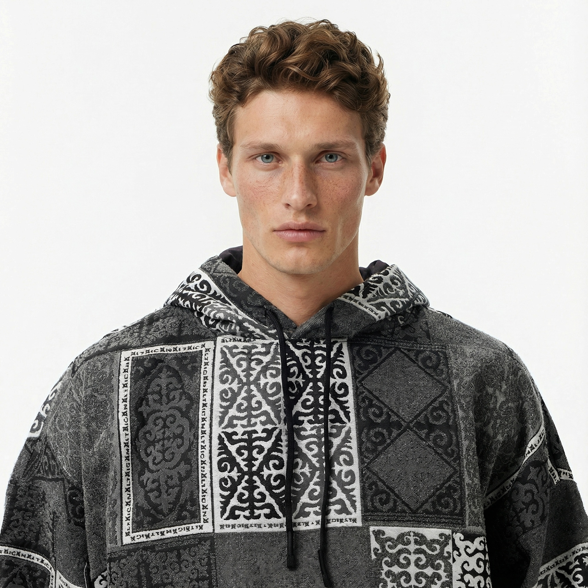 Les Benjamins 029 Erkek Renkli Sweatshirt