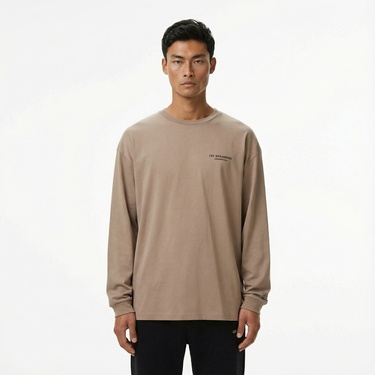  Les Benjamins 002 Erkek Bej T-Shirt
