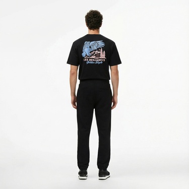  Les Benjamins 014 Erkek Siyah Eşofman Altı