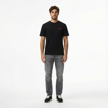  Les Benjamins Relaxed 025 Erkek Siyah T-Shirt