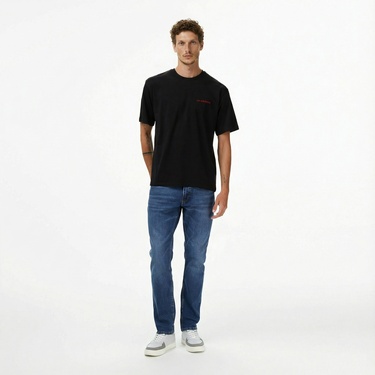  Les Benjamins Relaxed 026 Erkek Siyah T-Shirt