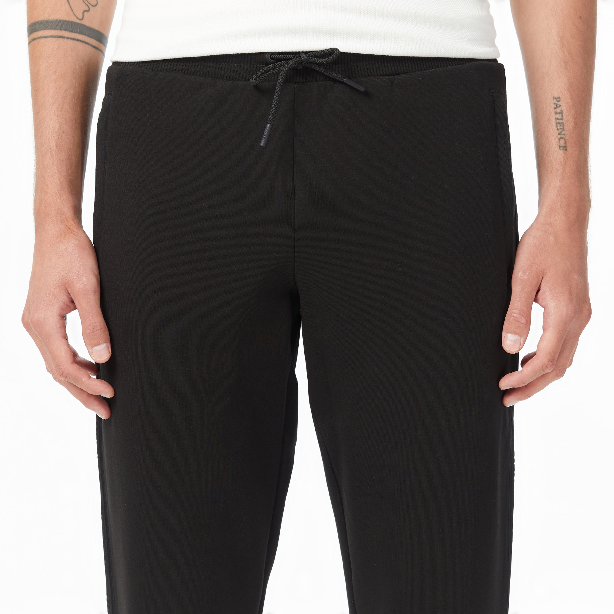 Lacoste Erkek Relaxed Fit Siyah Eşofman Altı