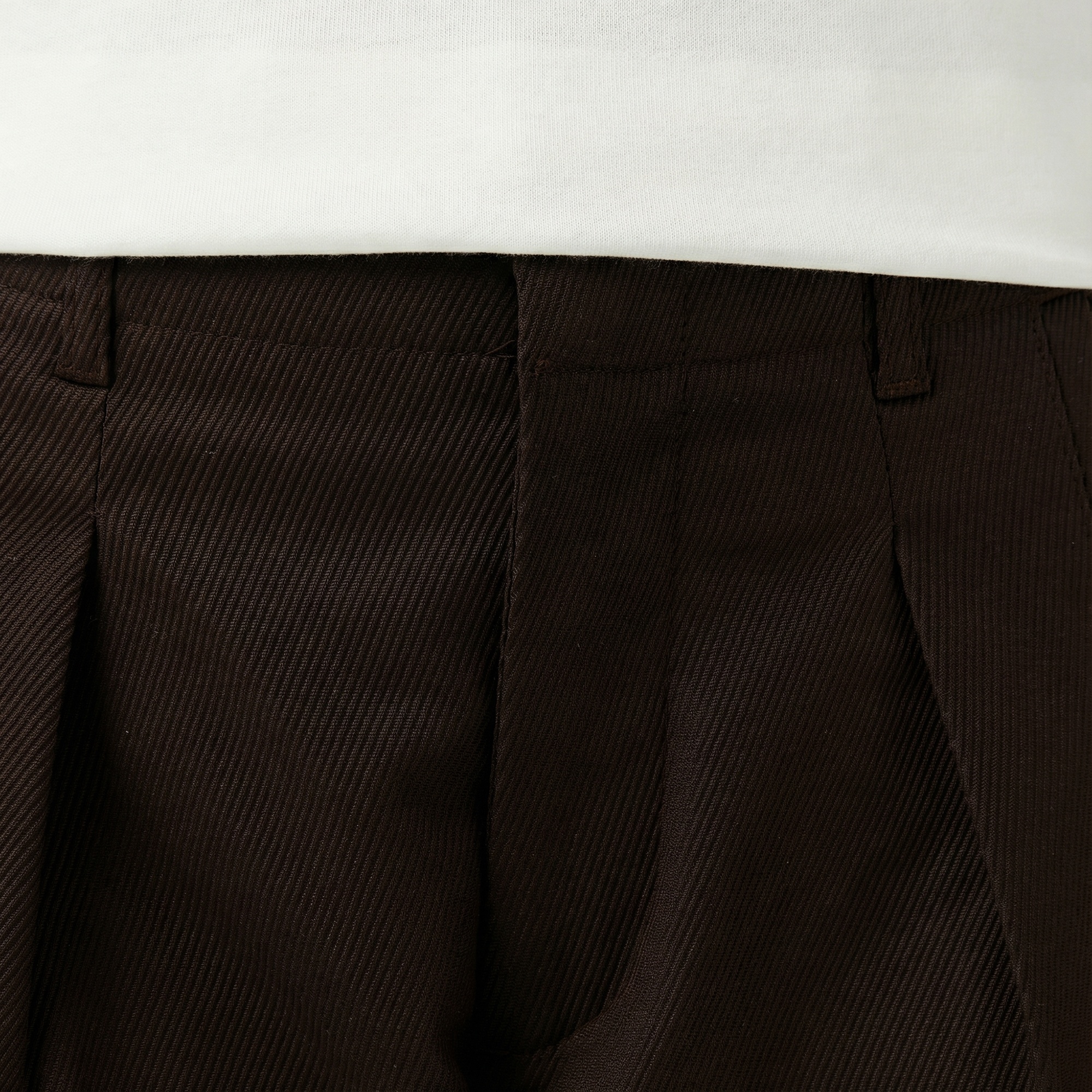 Lacoste Kadın Kahverengi Chino Pantolon