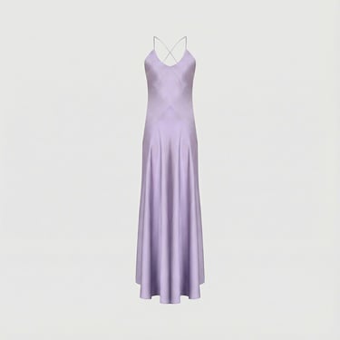  Fabby Lana Kadın Mor Elbise