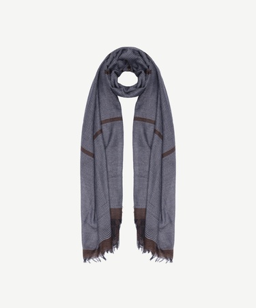  YARGICI Çizgili Maskülen Şal