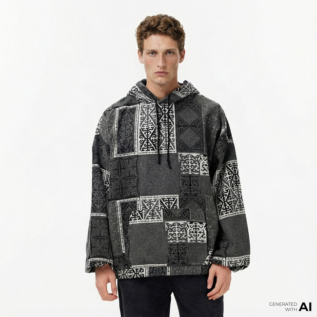  Les Benjamins 029 Erkek Renkli Sweatshirt