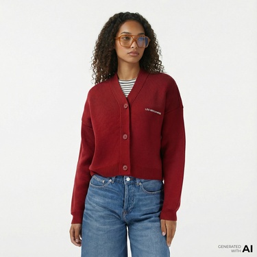  Les Benjamins 310 Kadın Kırmızı Hırka