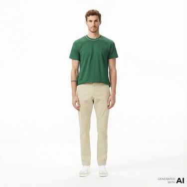  Lacoste Erkek Slim Fit Kahverengi Chino Pantolon