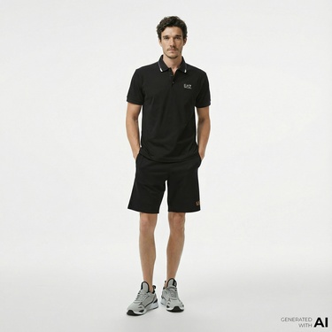  Ea7 Erkek Siyah Şort