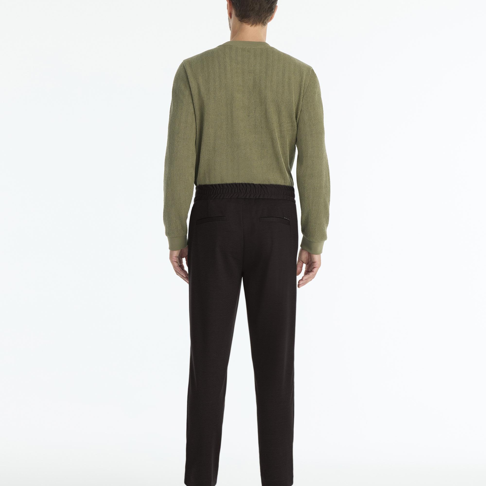 YARGICI Straight Beli Lastikli Pantolon