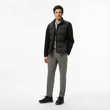  Nautica Erkek Siyah Regular Fit Mont