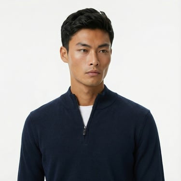  Nautica Erkek Lacivert Classic Fit Kazak