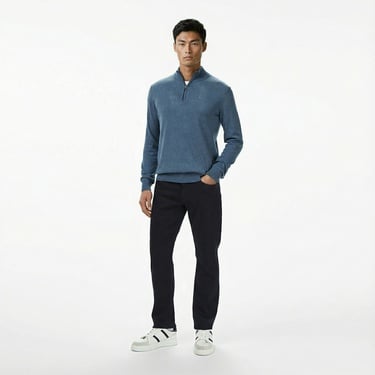  Nautica Erkek Mavi Classic Fit Kazak