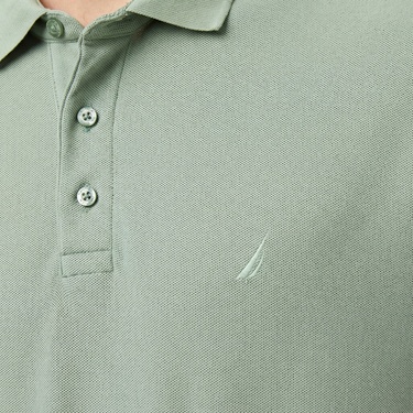  Nautica Erkek Yeşil Classic Fit Uzun Kollu Polo Yaka T-Shirt