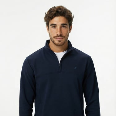  Nautica Erkek Lacivert Classic Fit Sweatshirt