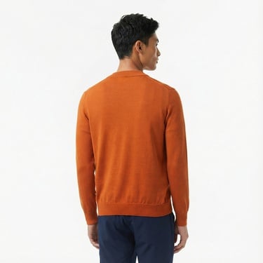  Nautica Erkek Turuncu Classic Fit Kazak