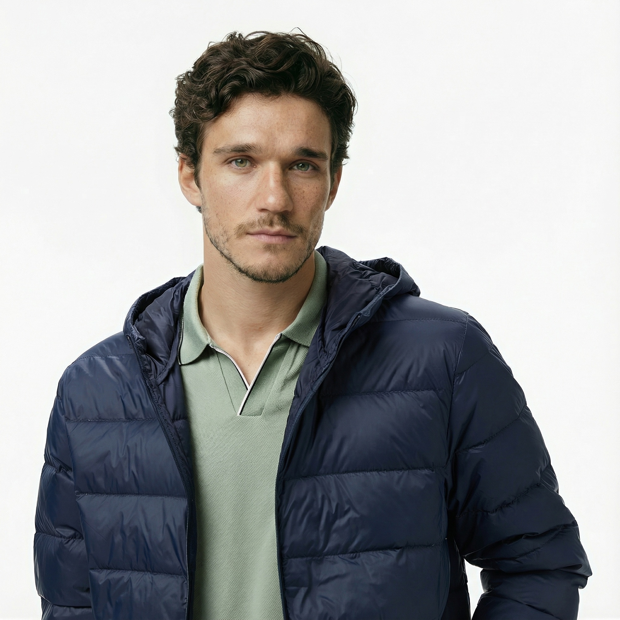 Nautica Erkek Lacivert Regular Fit Mont