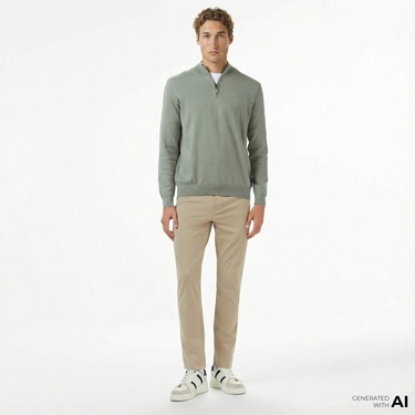  Nautica Erkek Bej Jogger Fit Pantolon