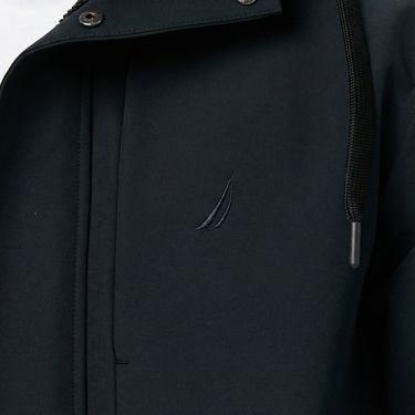  Nautica Erkek Siyah Regular Fit Mont