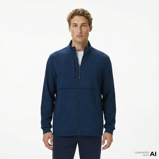  Nautica Erkek Lacivert Classic Fit Sweatshirt