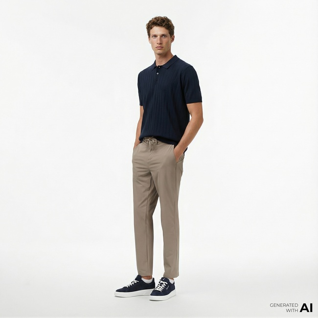  Nautica Erkek Kahverengi Jogger Fit Pantolon
