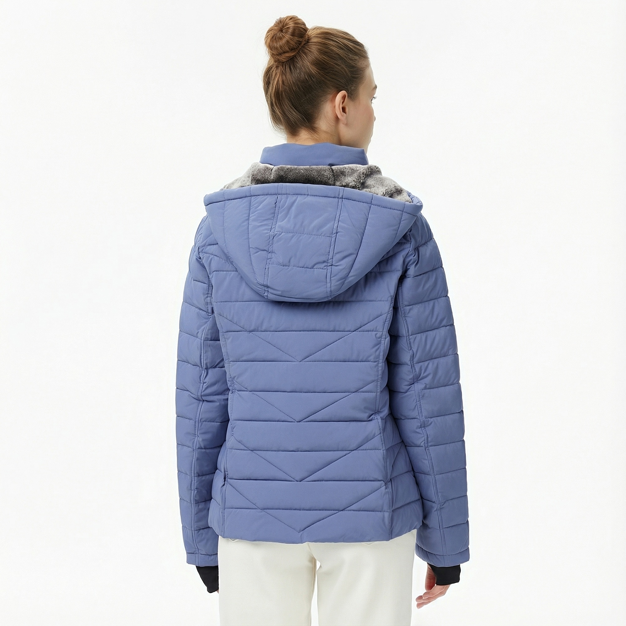 Nautica Kadın Mavi Regular Fit Mont