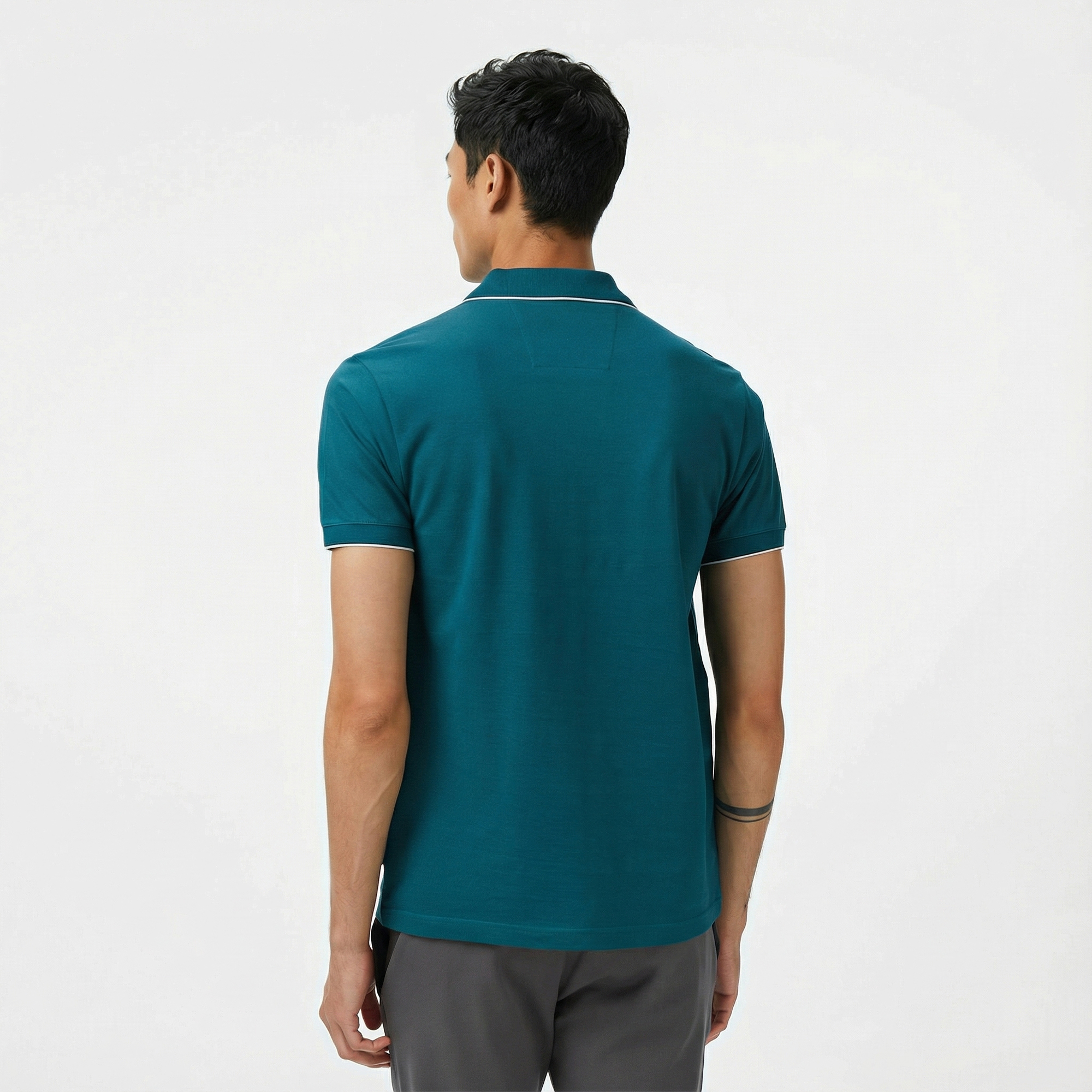  Nautica Erkek Yeşil Classic Fit Polo Yaka T-Shirt