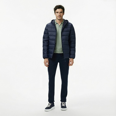  Nautica Erkek Lacivert Regular Fit Mont