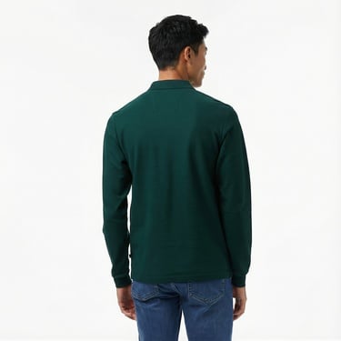  Nautica Erkek Yeşil Classic Fit Uzun Kollu Polo Yaka T-Shirt