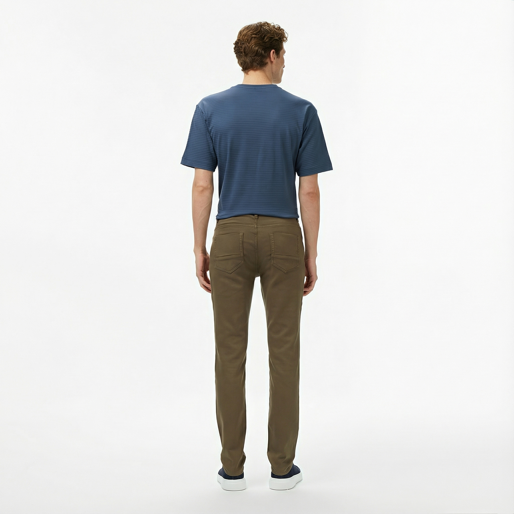  Nautica Erkek Kahverengi Slim Fit Pantolon