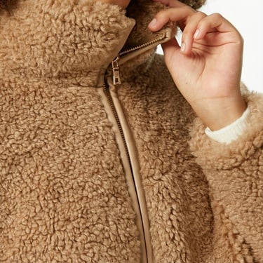  Nautica Kadın Bej Regular Fit Mont