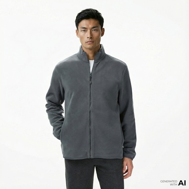  Nautica Erkek Gri Regular Fit Sweatshirt