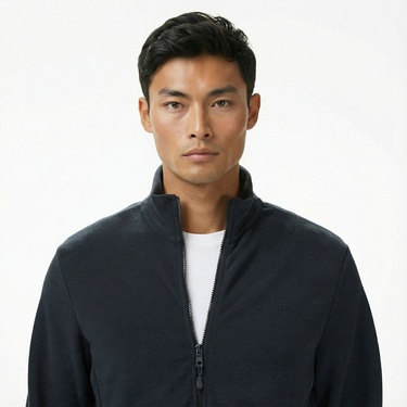  Nautica Erkek Siyah Regular Fit Sweatshirt