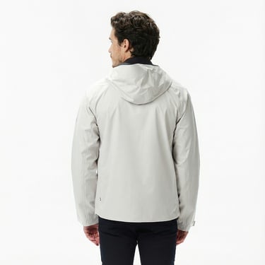  Nautica Erkek Gri Regular Fit Yağmurluk