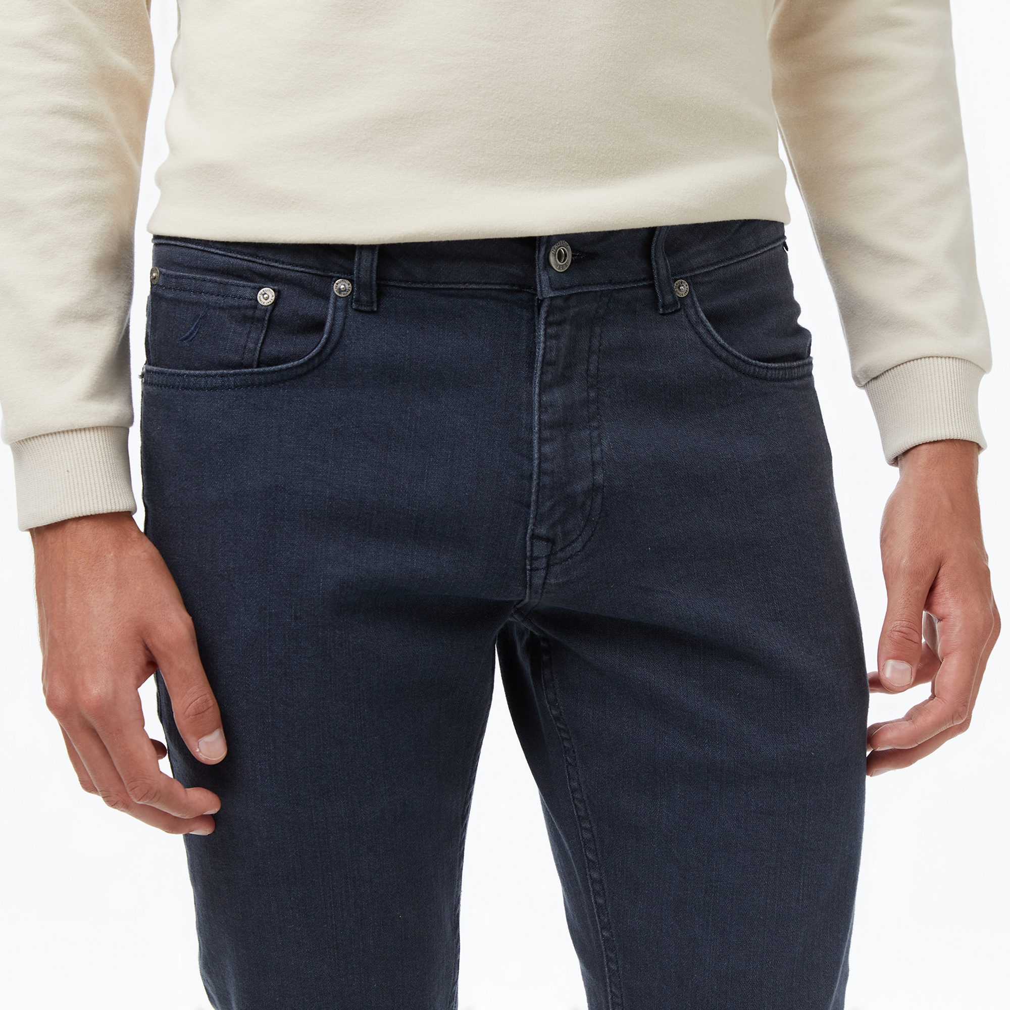  Nautica Erkek Mavi Slim Fit Pantolon