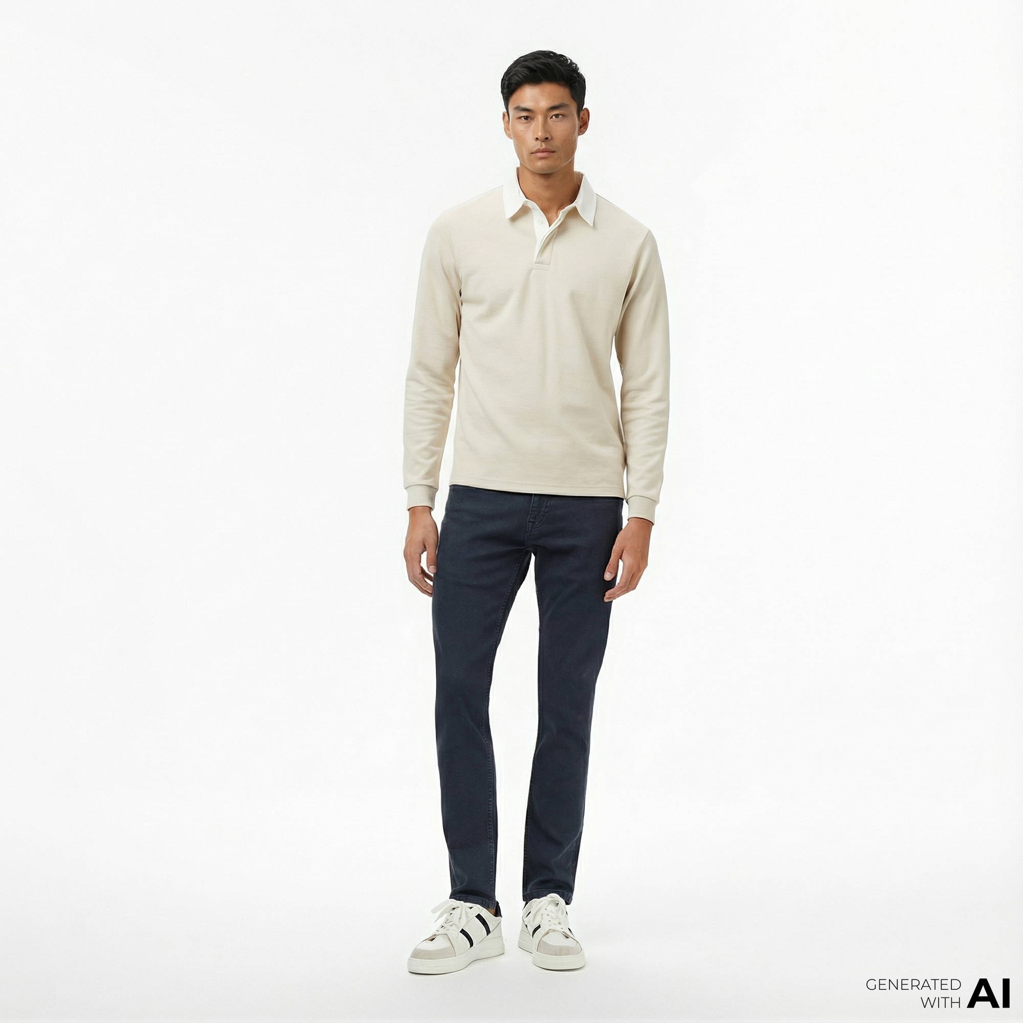  Nautica Erkek Mavi Slim Fit Pantolon