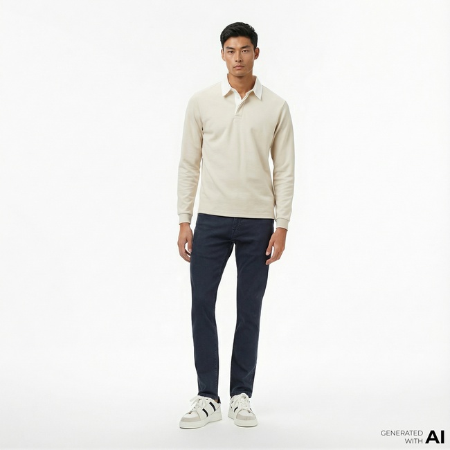  Nautica Erkek Mavi Slim Fit Pantolon