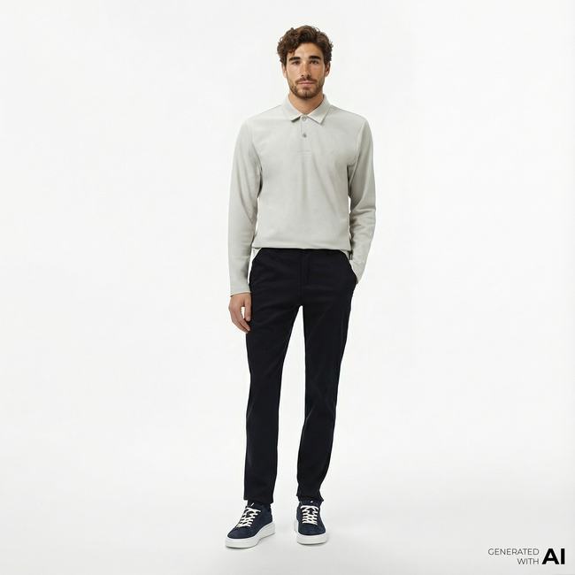  Nautica Erkek Siyah Slim Fit Pantolon