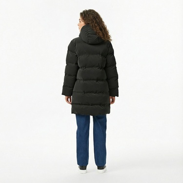  Nautica Kadın Siyah Regular Fit Mont