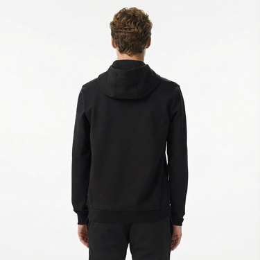  Nautica Erkek Siyah Classic Fit Kapüşonlu Sweatshirt