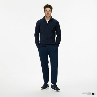  Nautica Erkek Lacivert Classic Fit Eşofman Altı