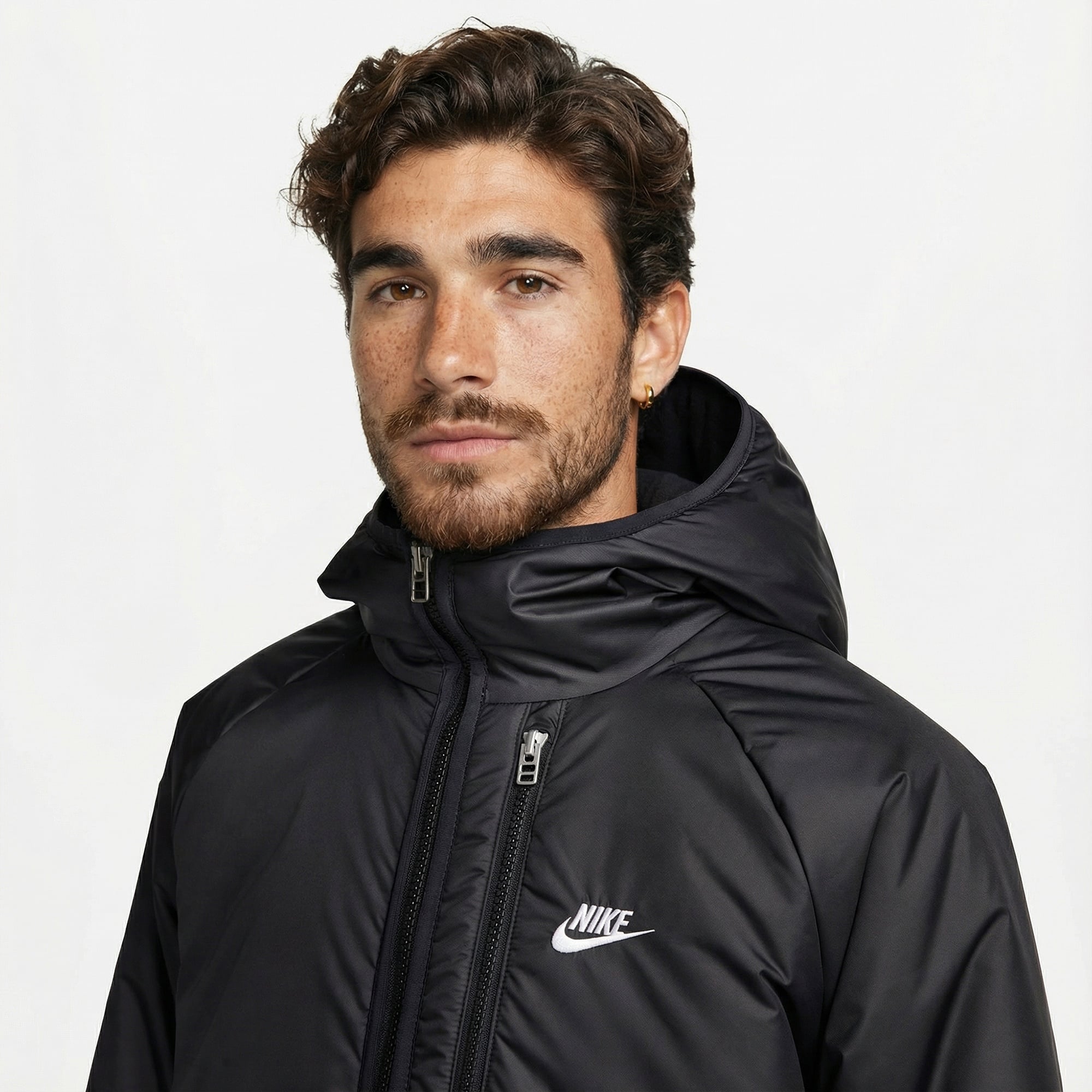 Nike Sportswear Therma-Fit Repel Erkek Siyah Mont