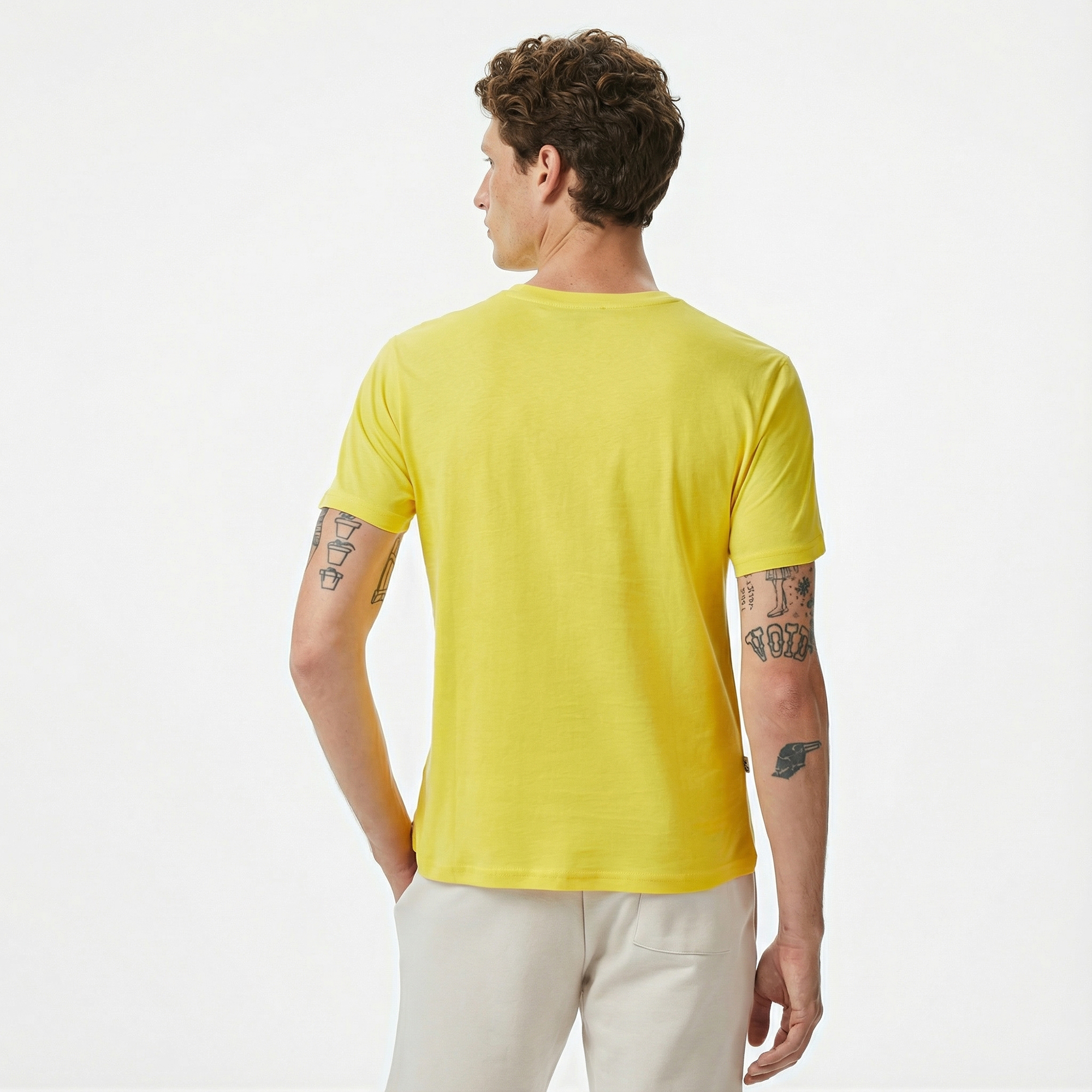  UCLA Culver Erkek Sarı T-Shirt