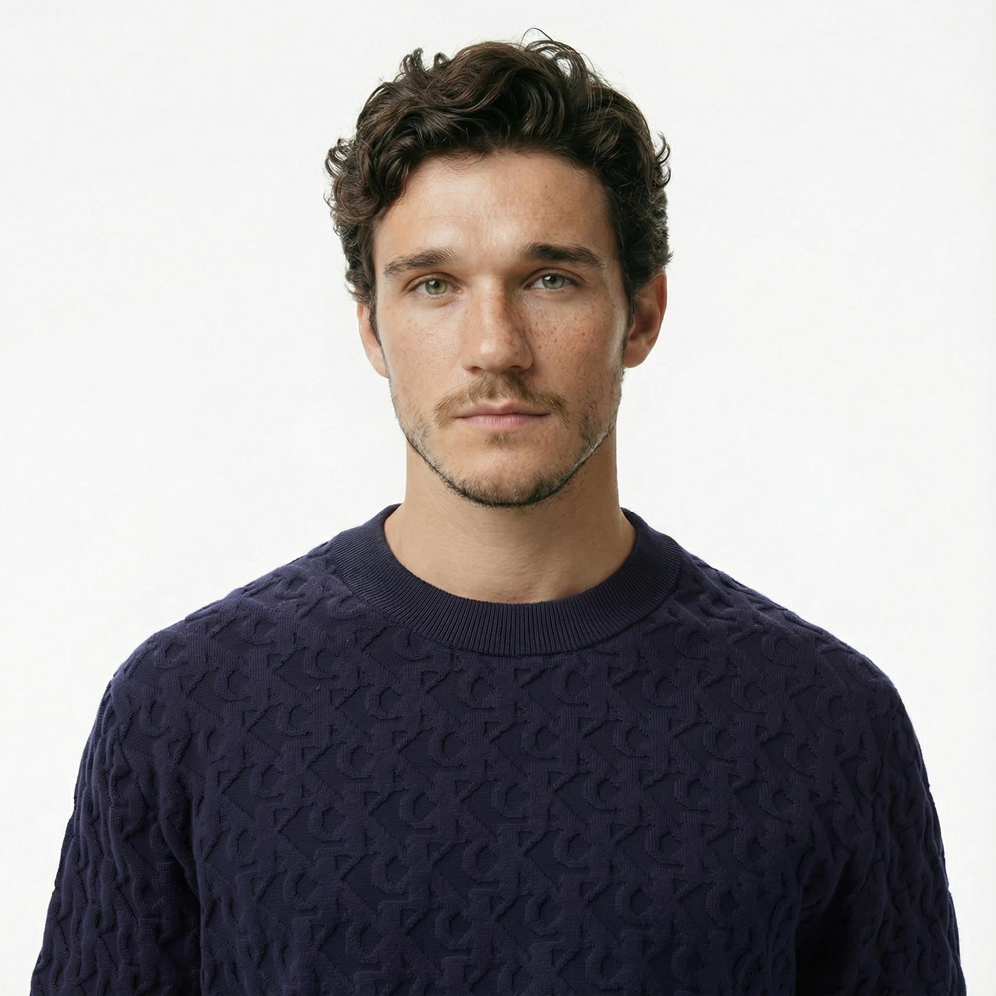  Calvin Klein Erkek Lacivert Kazak