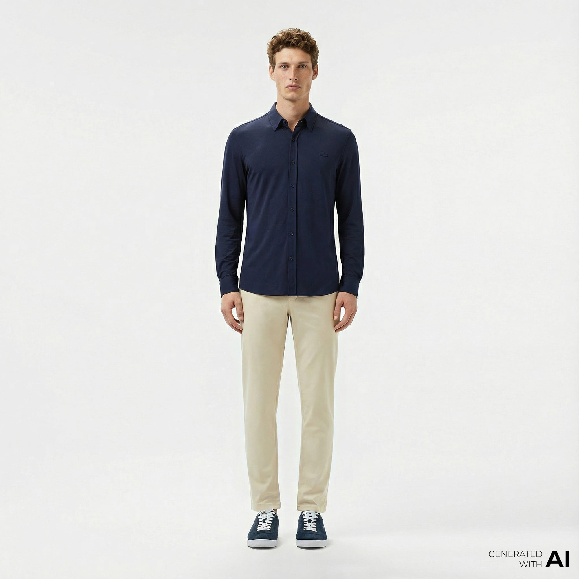  Lacoste Erkek Bej Pantolon